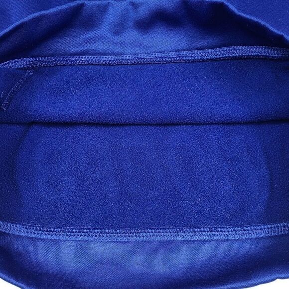 Justice Girls Blue "Hoops" Fleece Hoodie Jacket Size 10 - Picture 8 of 15